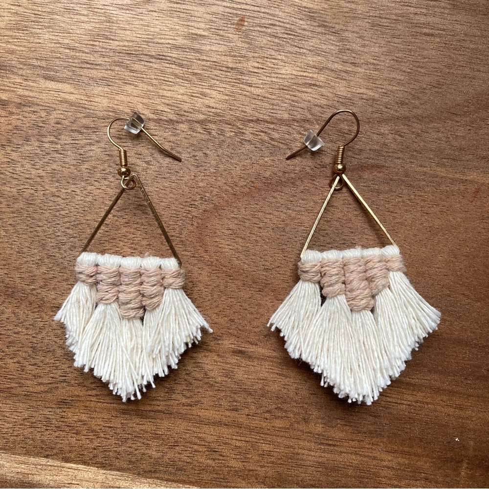 Handmade Macramé Earrings BOHO NEW